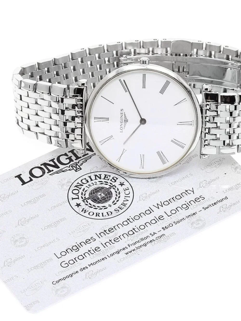 LONGINES Grand classic L4.755.4 white Dial Quartz Men's Watch_897304 - Picture 12 of 12